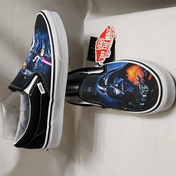 Vans Classic × Star Wars A New Hope Slip-on sneakers ( m size 9, w size 10.5) - Picture 8 of 14